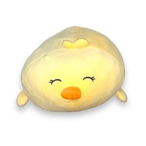 Linzy Plush 19” Smoochy Pals Yellow Chick Squishy Hugging Pillow Stuffed Animal